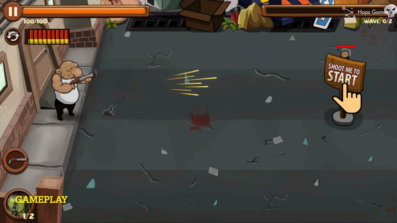 Mobile Zombie Shooter gameplay preview